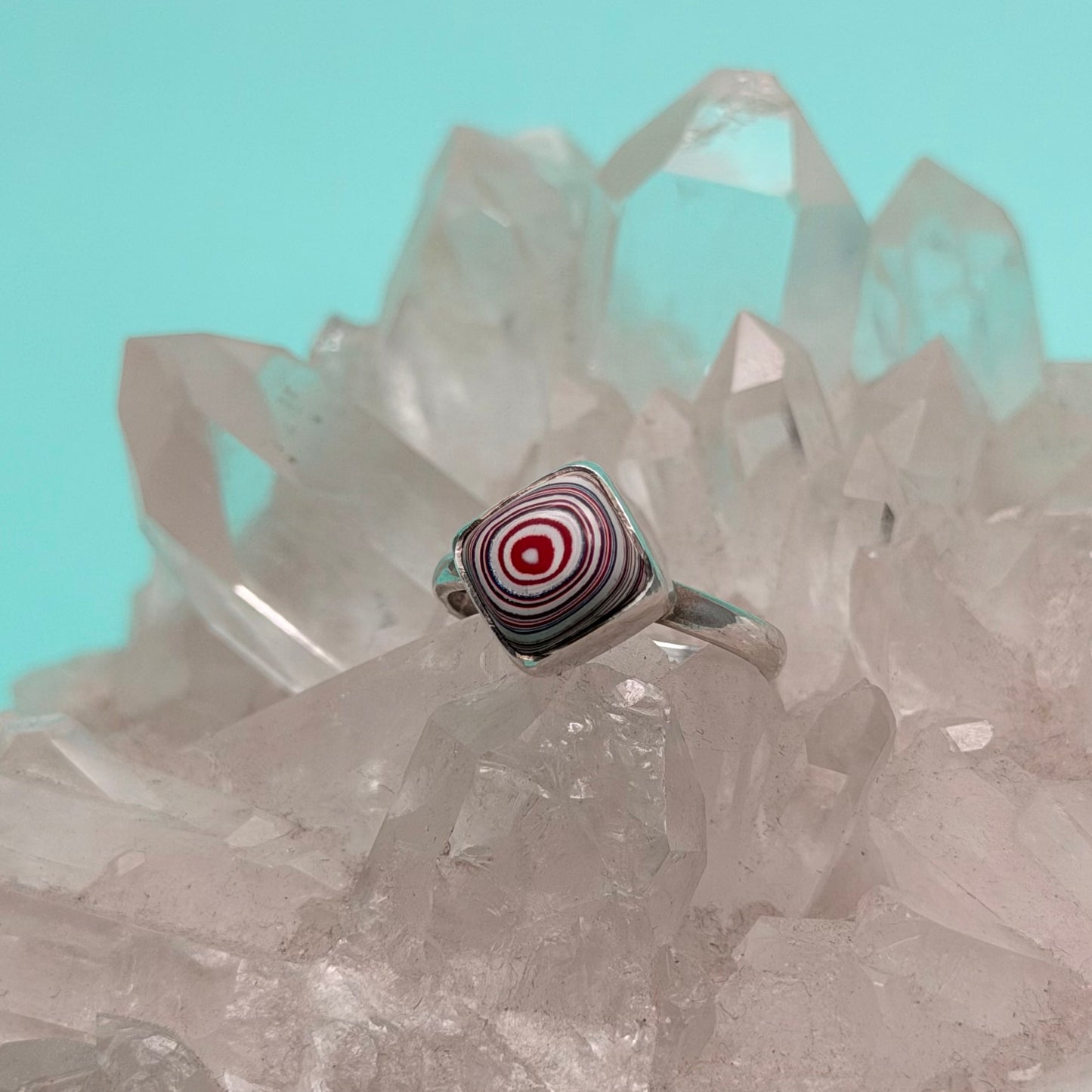 Fordite Square Ring