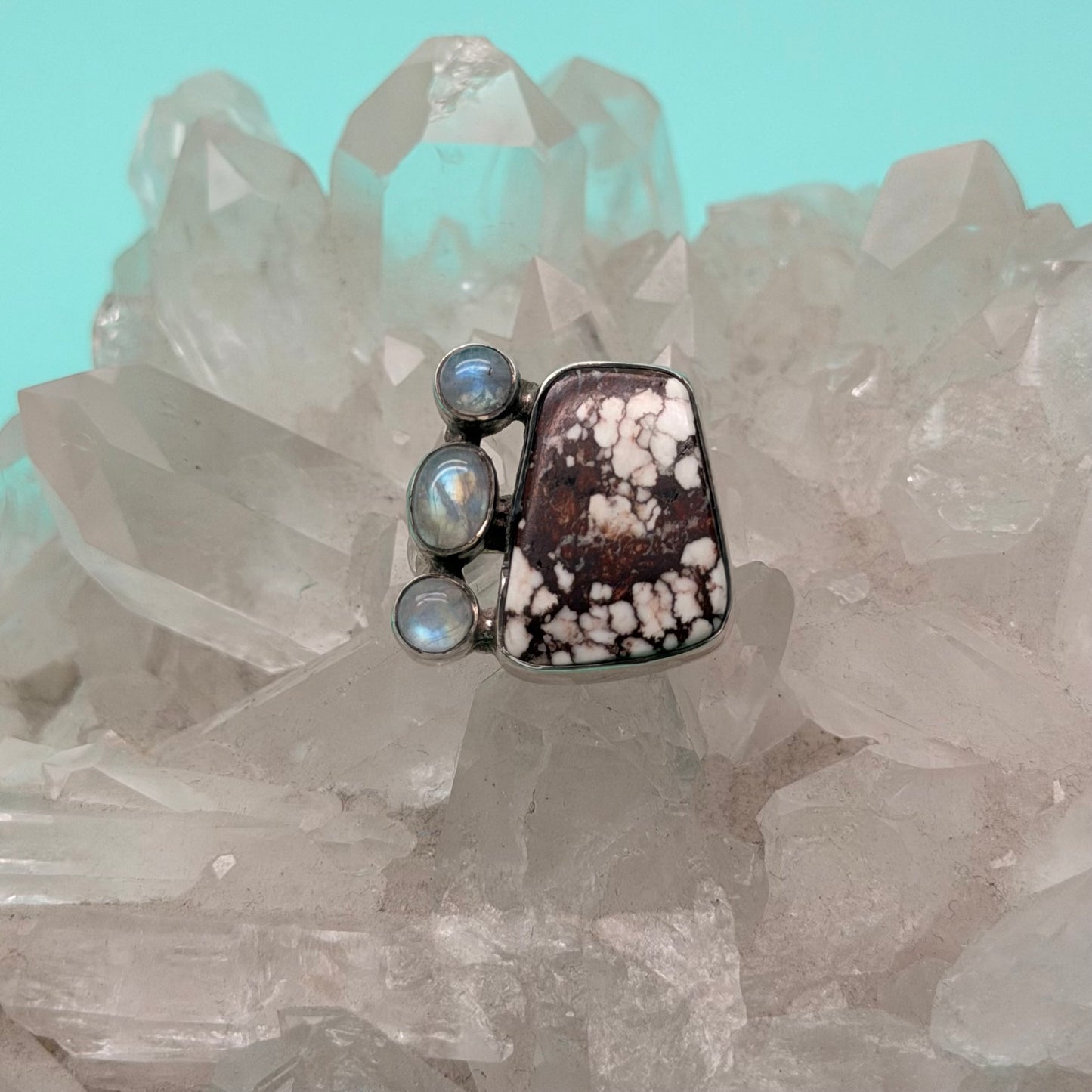 Crazyhorse & Moonstone Ring