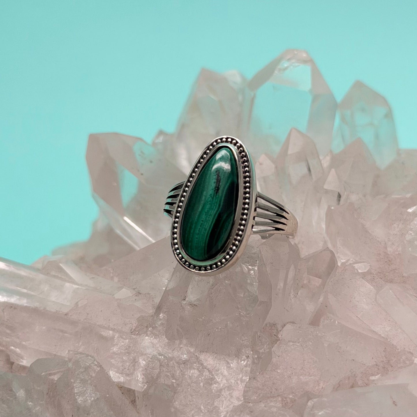 Meet Cute Malachite Ring