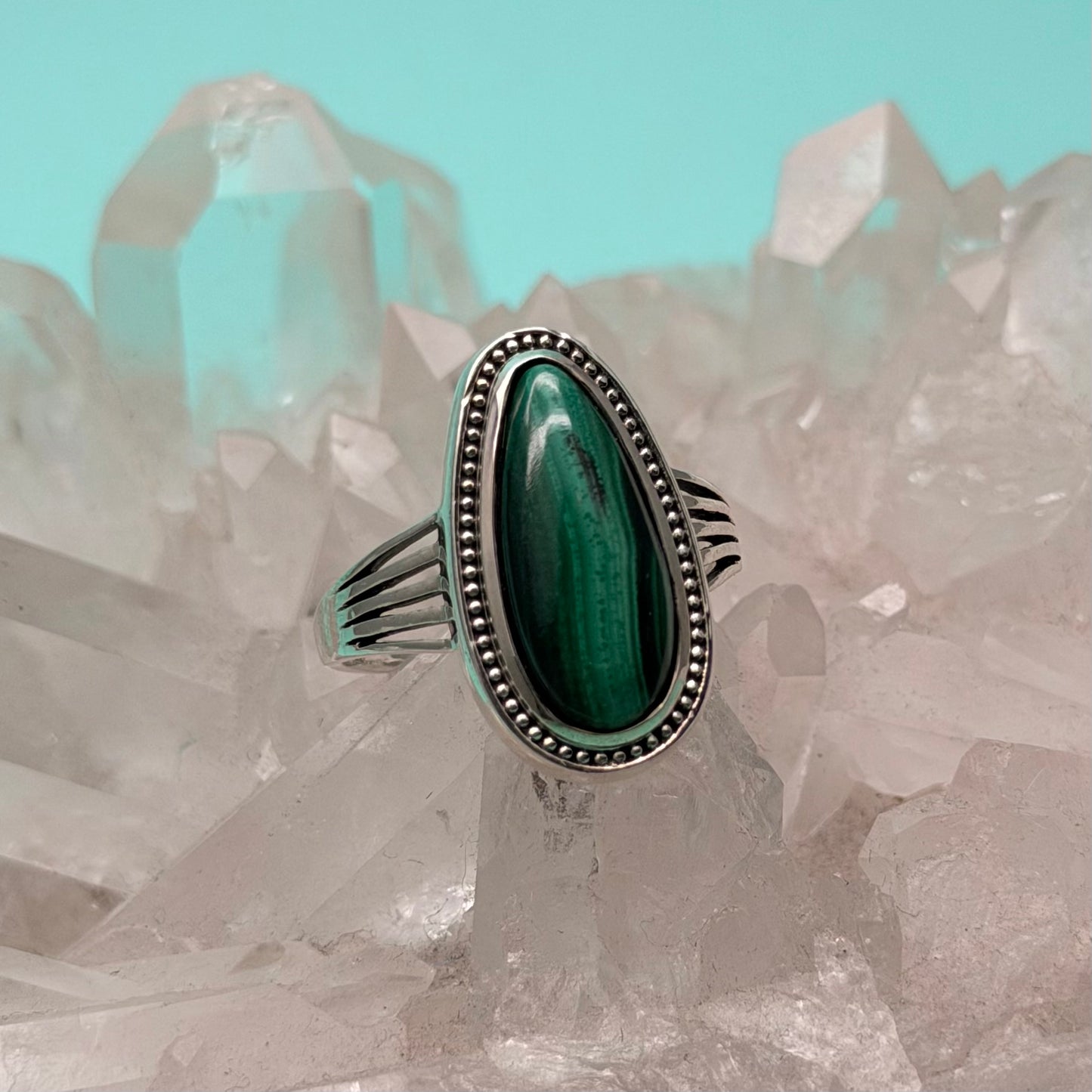 Meet Cute Malachite Ring