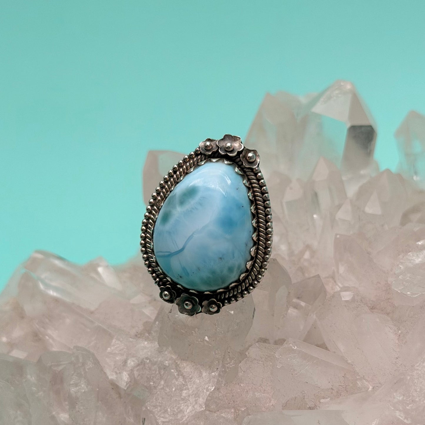Peacemaker Larimar Ring