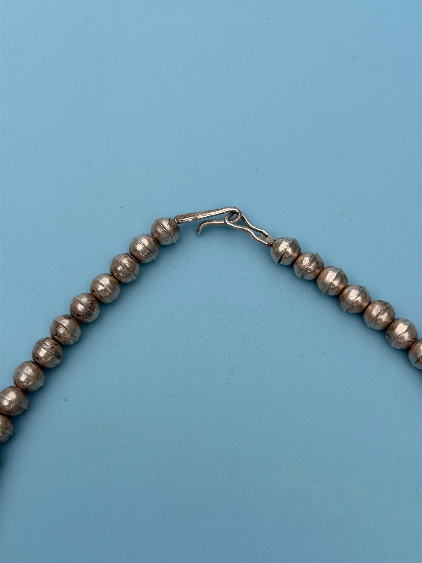 Vintage 1960s Old Pawn Turquoise Squash Blossom Necklace | 259.69g