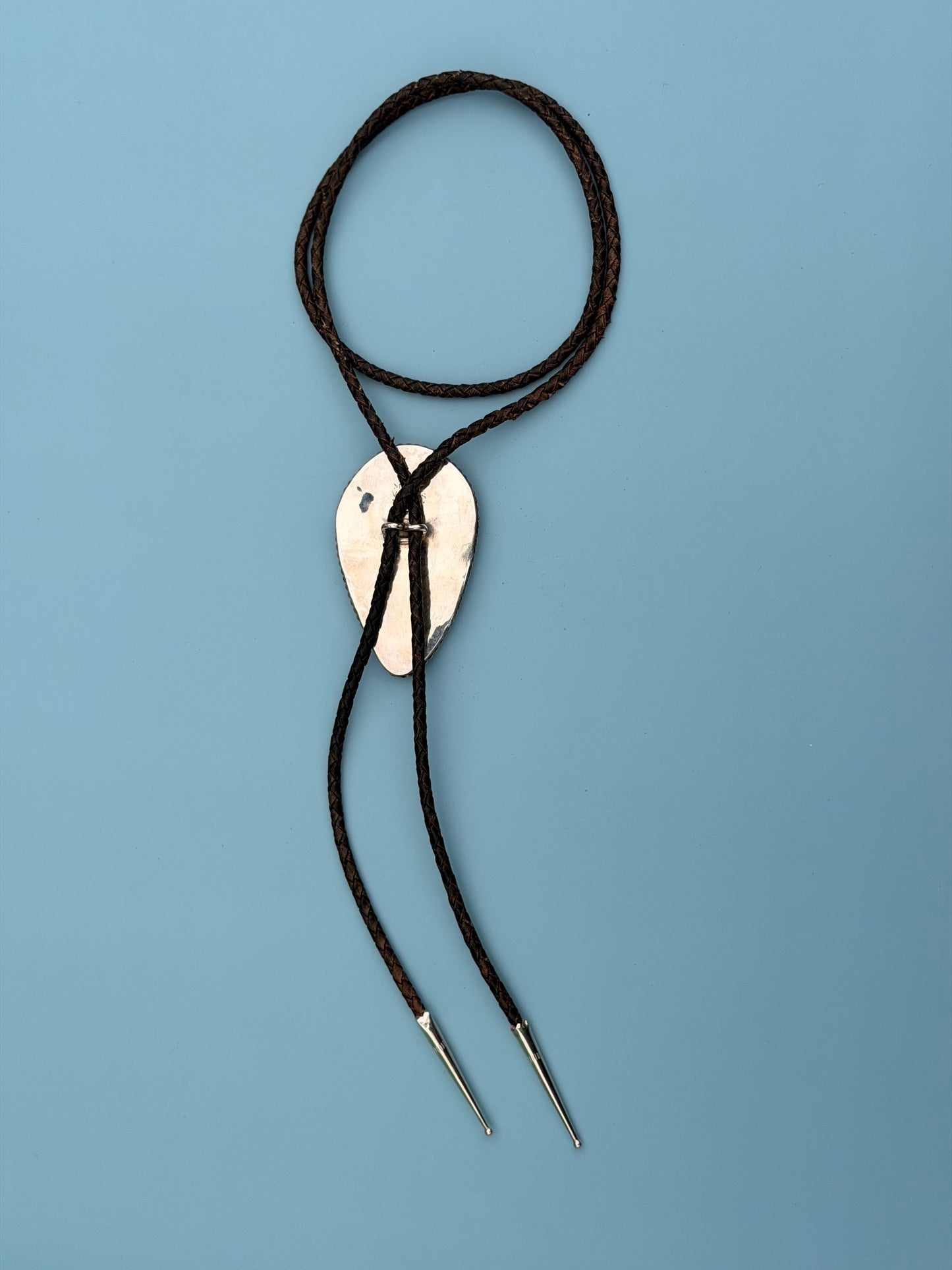 Mystic Visions HandmadeRoyston Turquoise Sterling Silver Wedding Bolo Tie | Handmade Western Groom Bolo