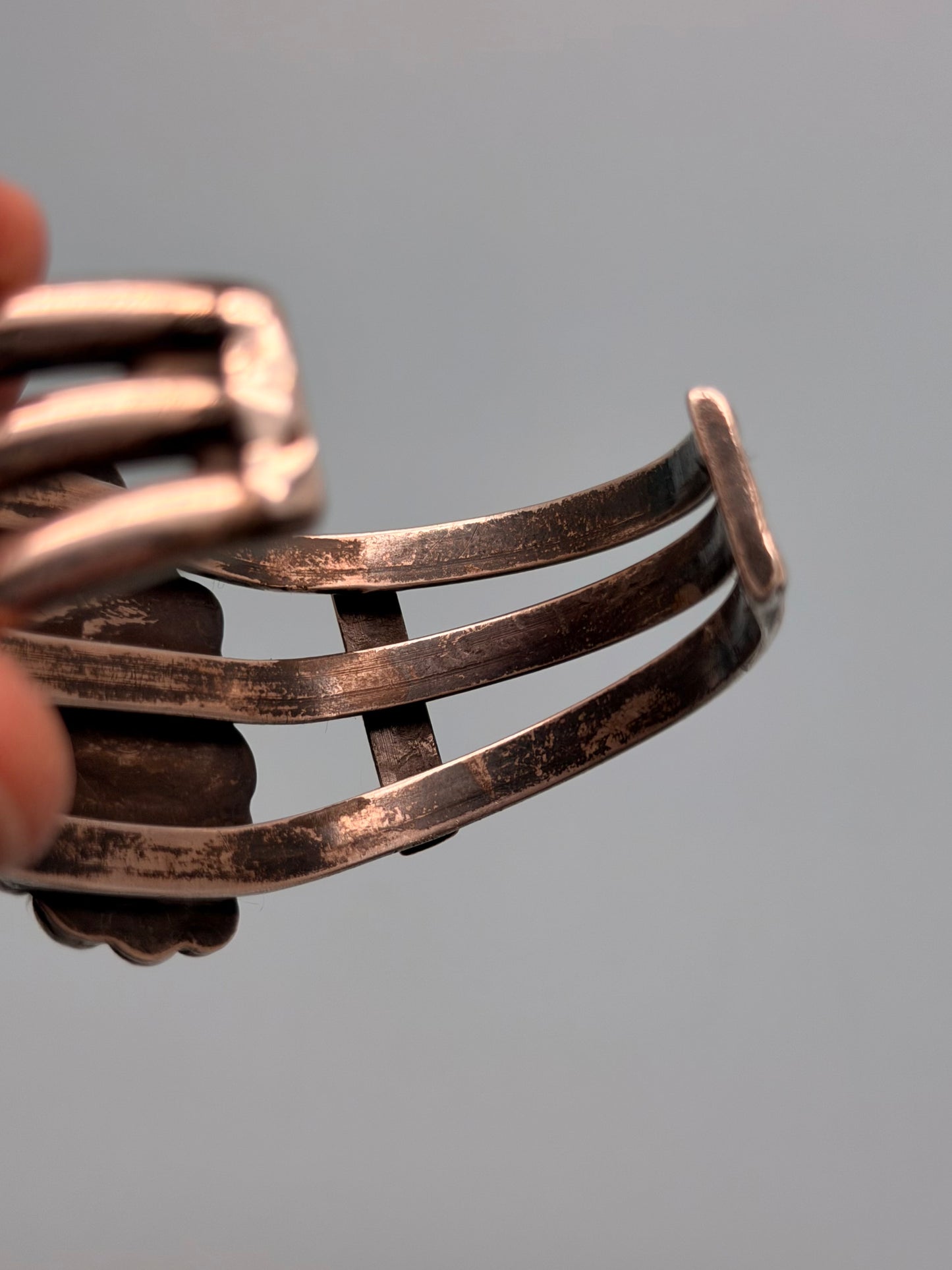 Old Pawn Turquoise Sterling Silver Cuff