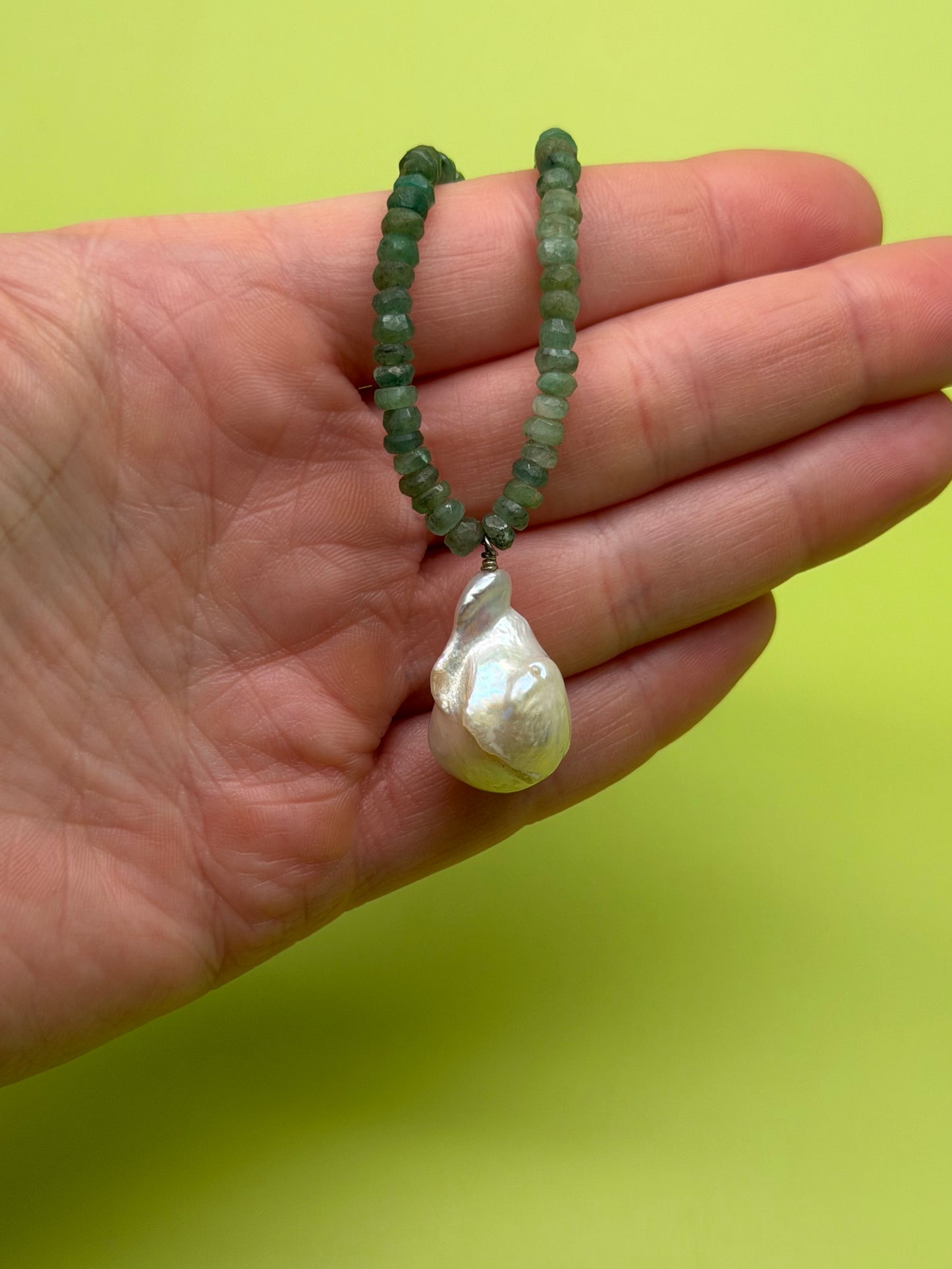 Sequoia Baroque Pearl Necklace