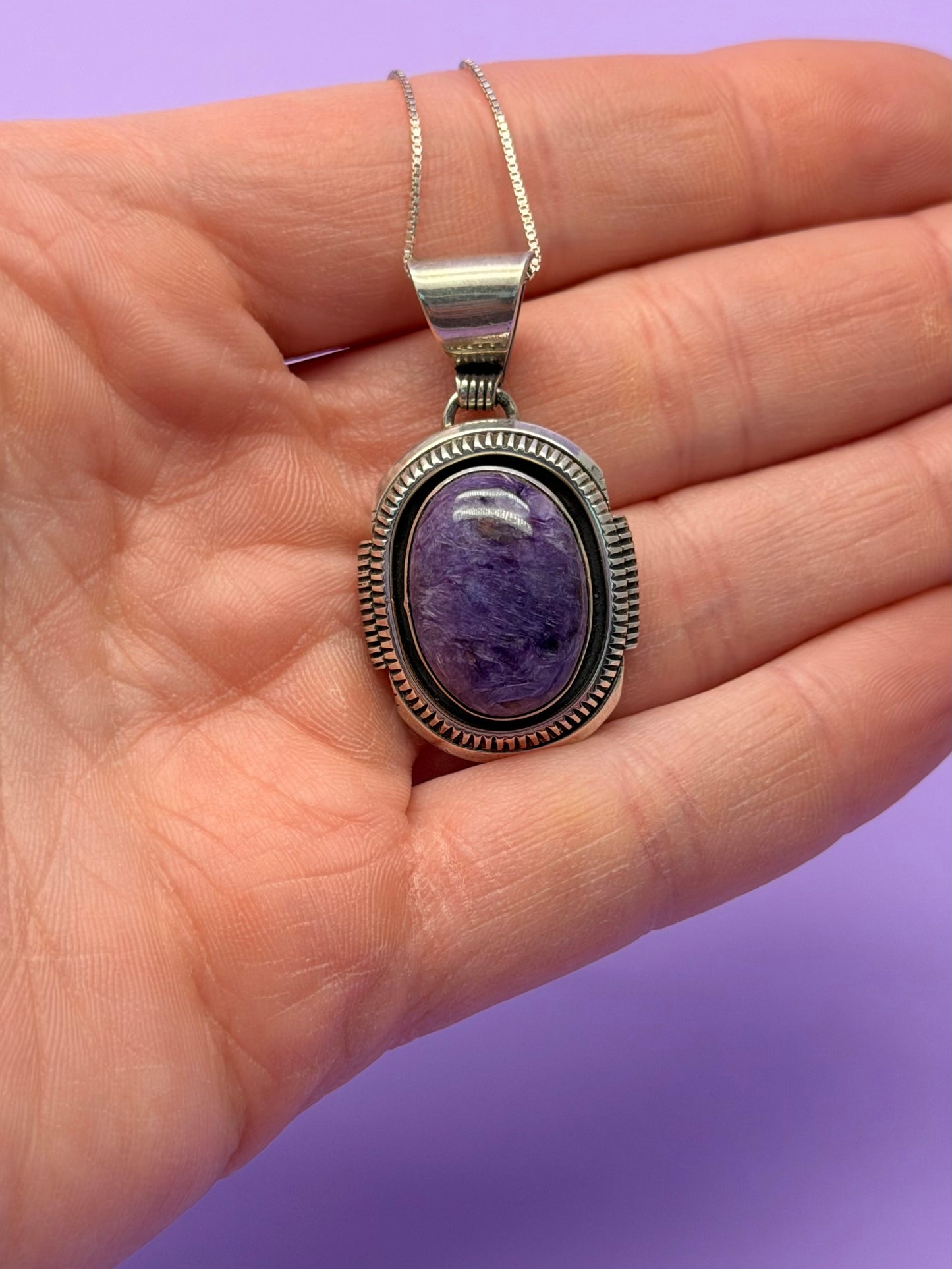 Vintage Native American Chaorite Necklace