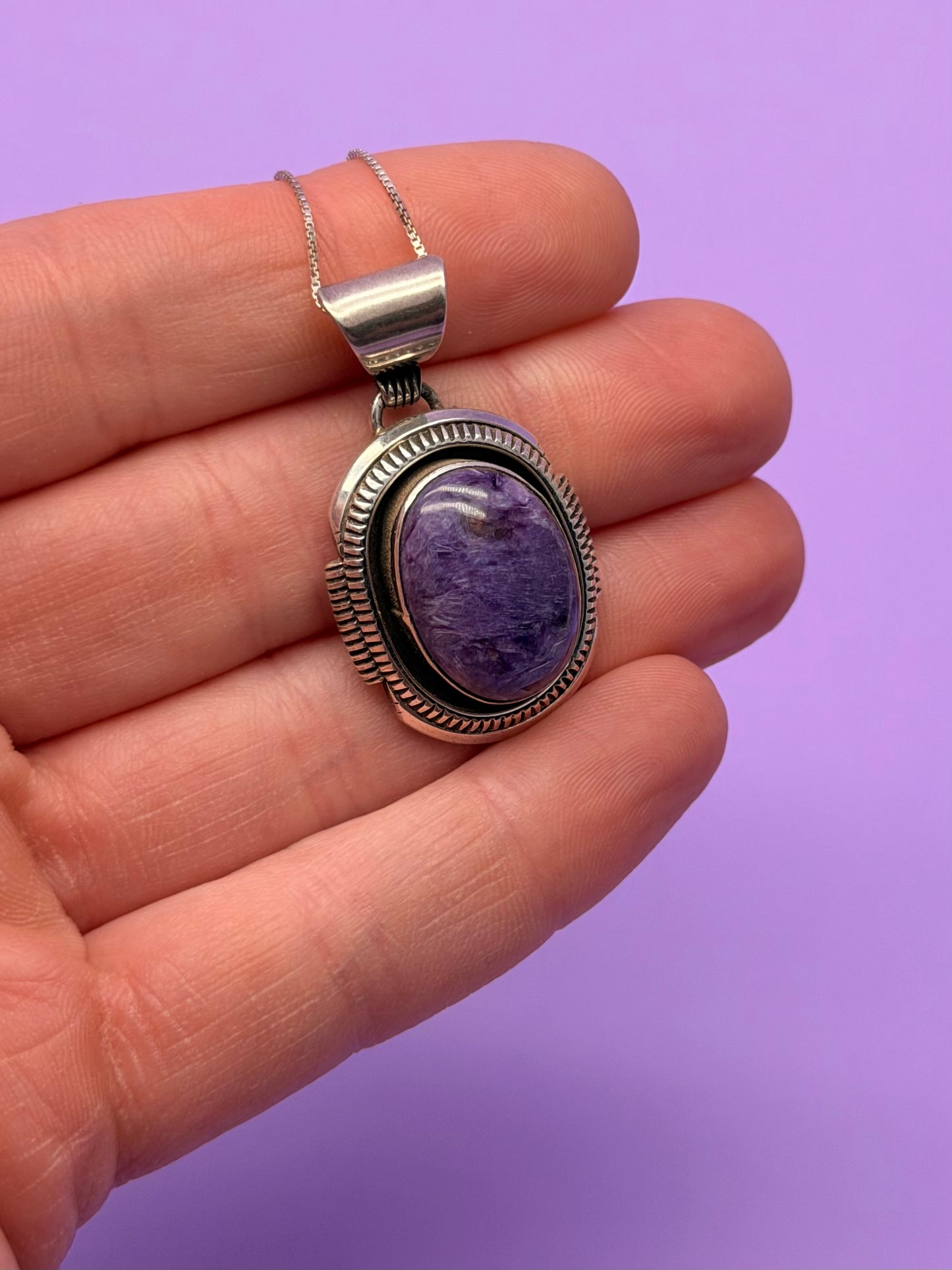 Vintage Native American Chaorite Necklace