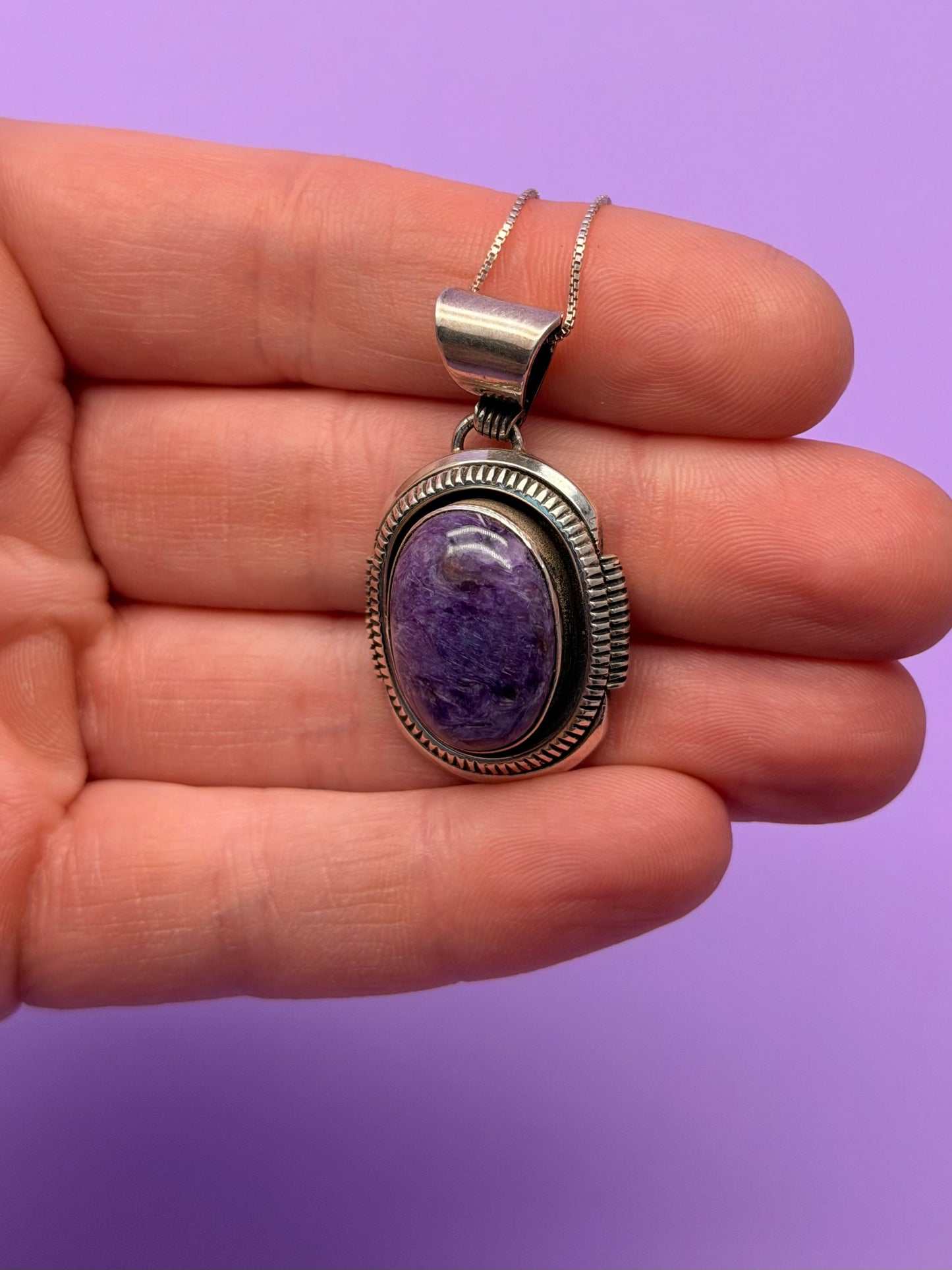 Vintage Native American Chaorite Necklace