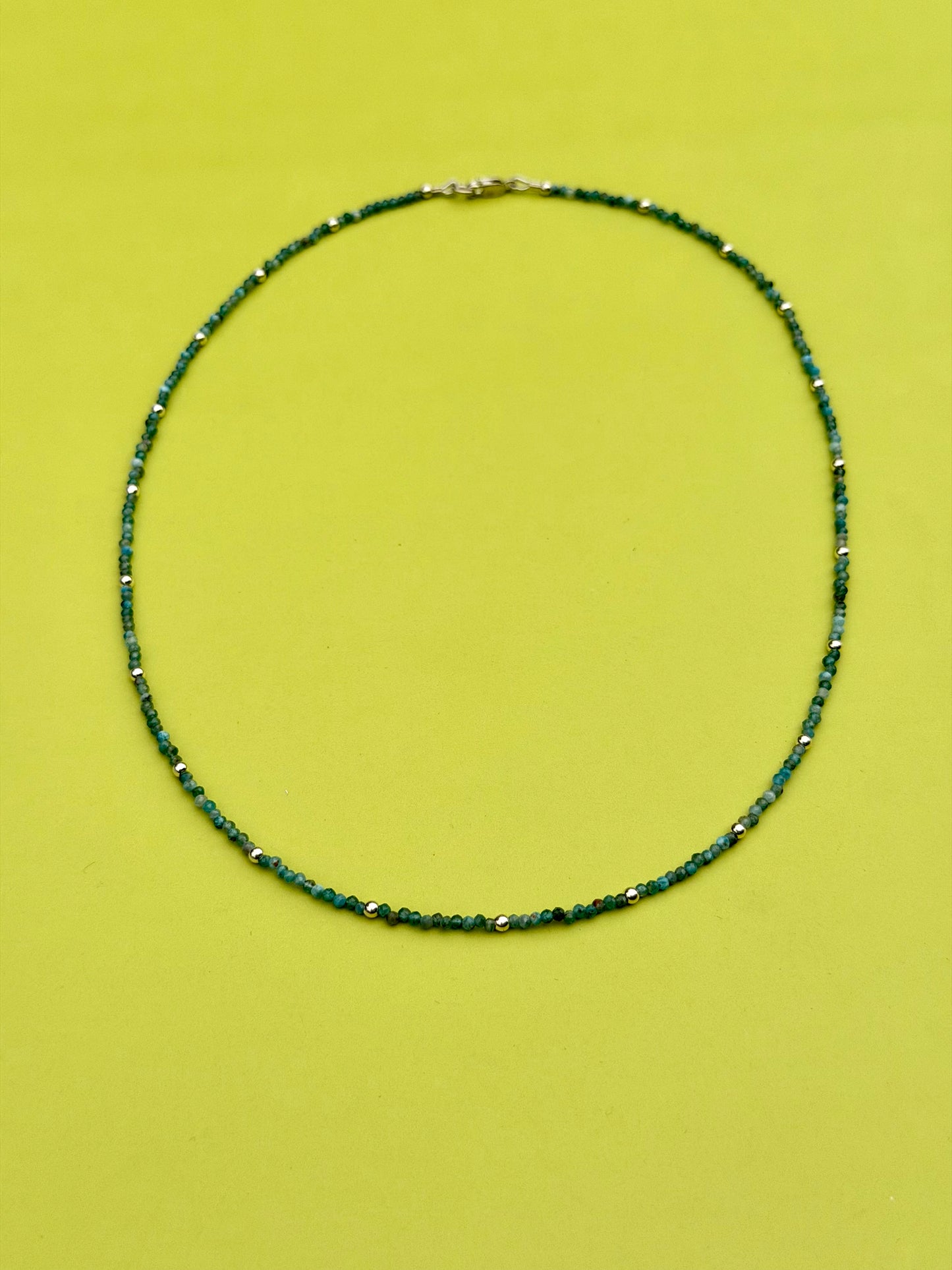 Blue Apatite Strand
