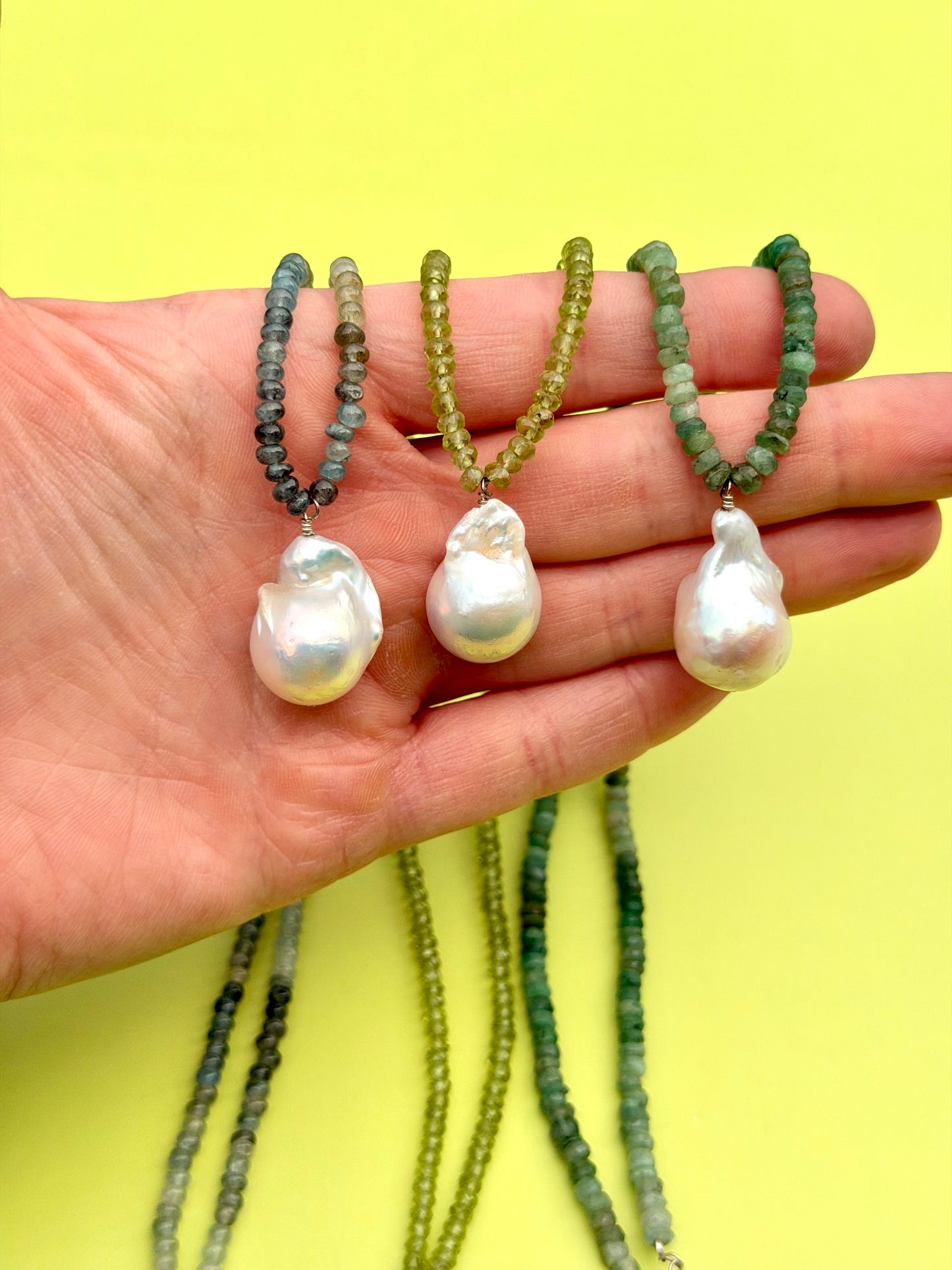 Sequoia Baroque Pearl Necklace