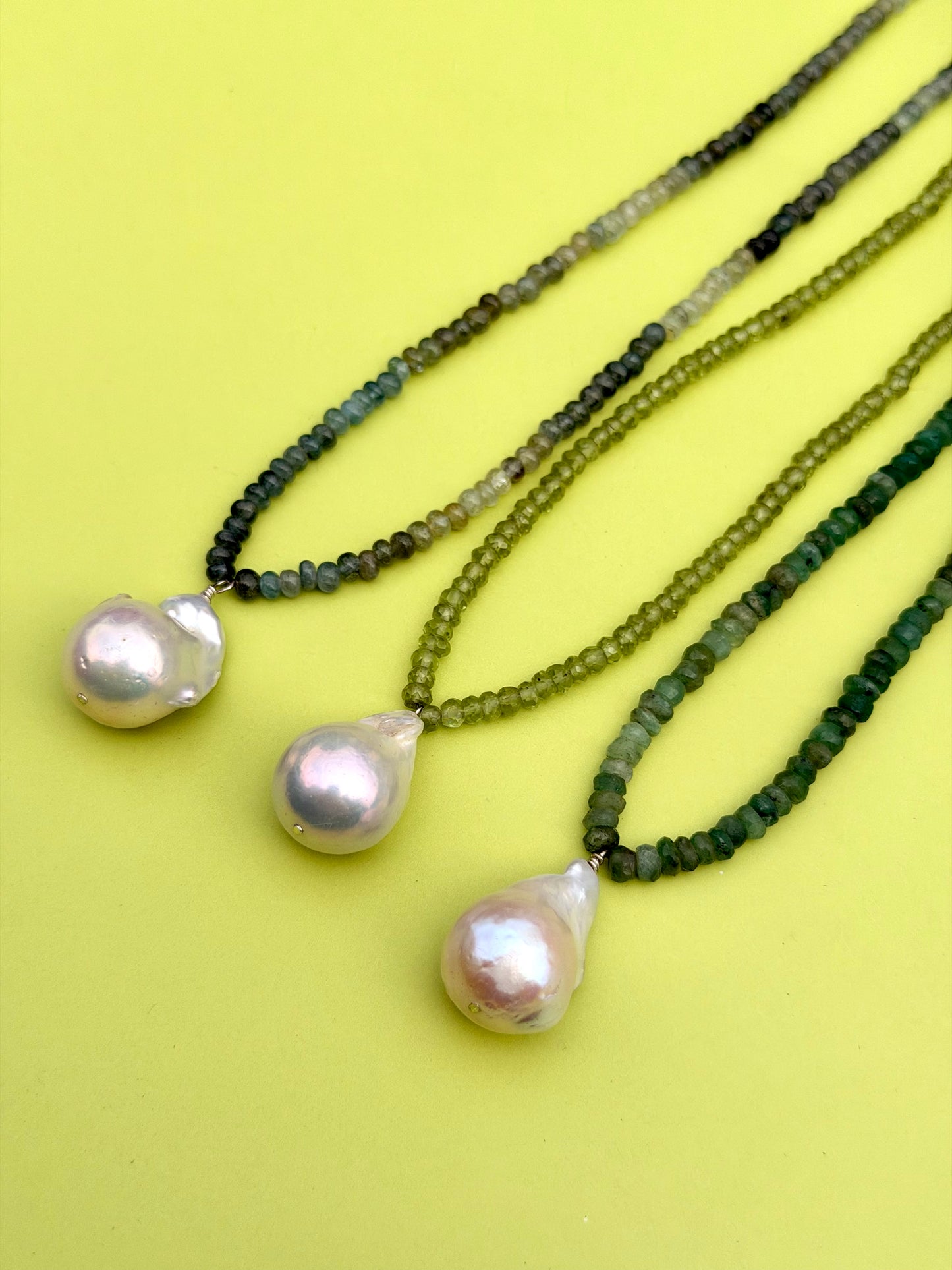 Sequoia Baroque Pearl Necklace