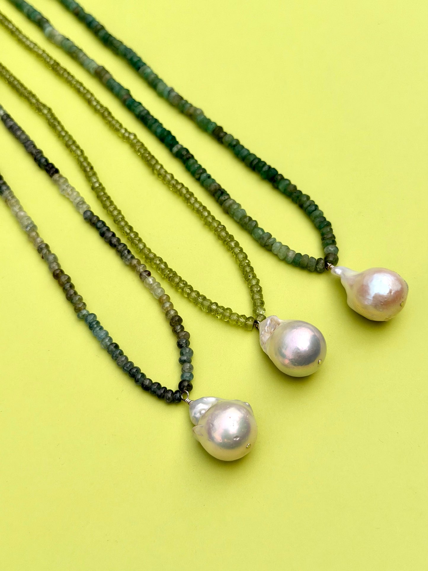 Sequoia Baroque Pearl Necklace
