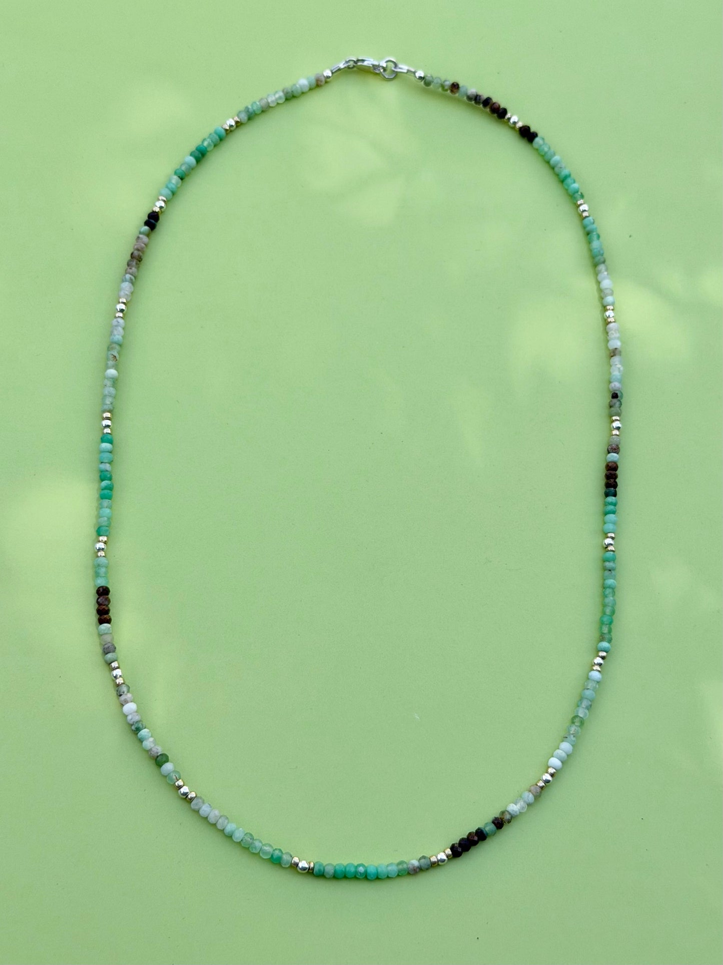 Chrysoprase Strand