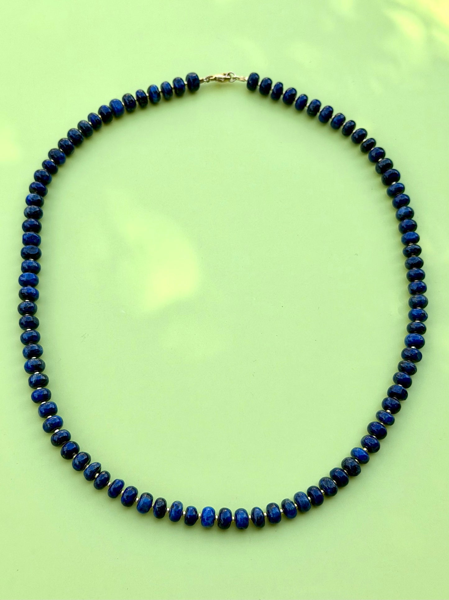 Roundelle Lapis Necklace