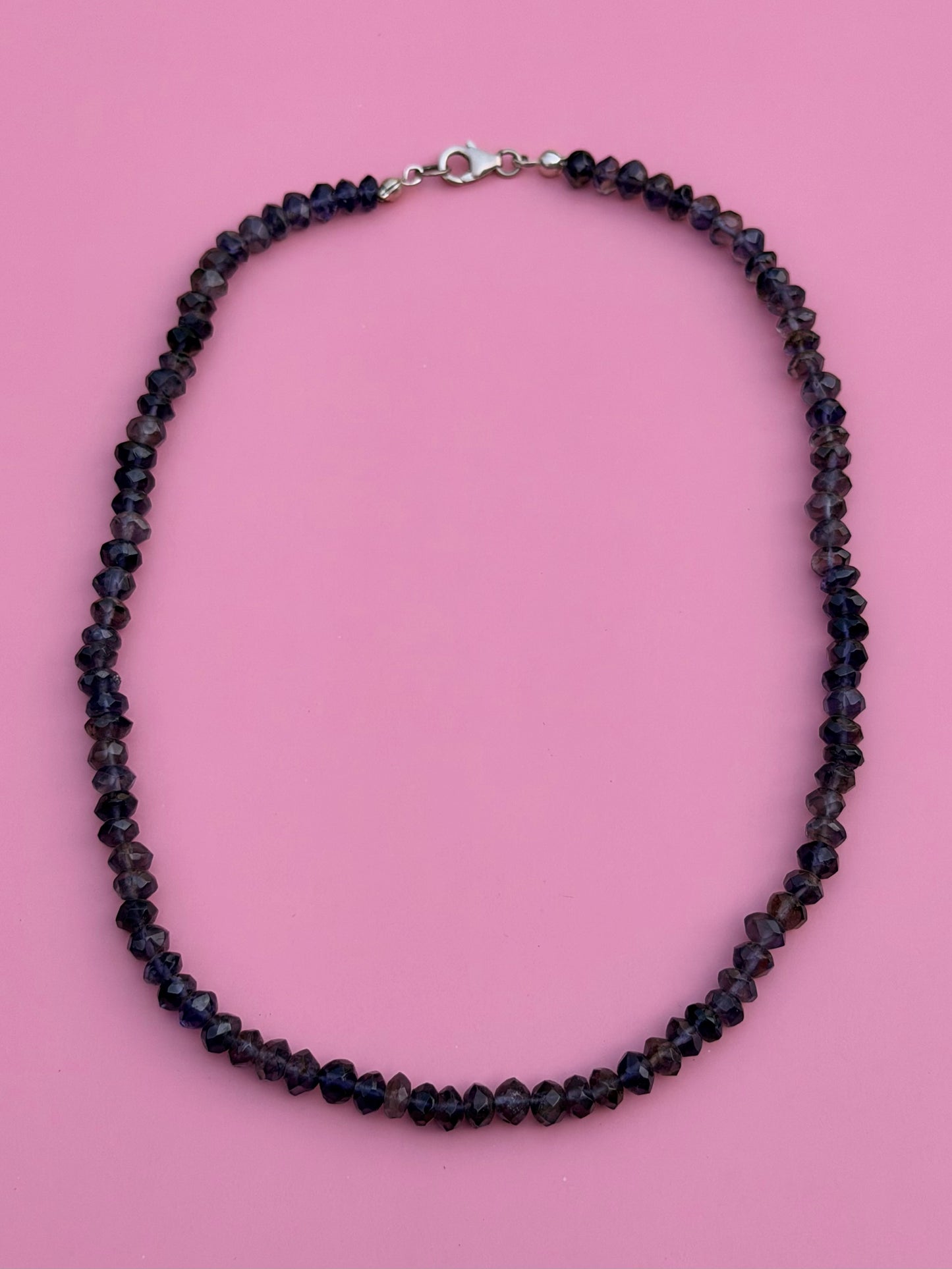 Iolite Roundelle Strand