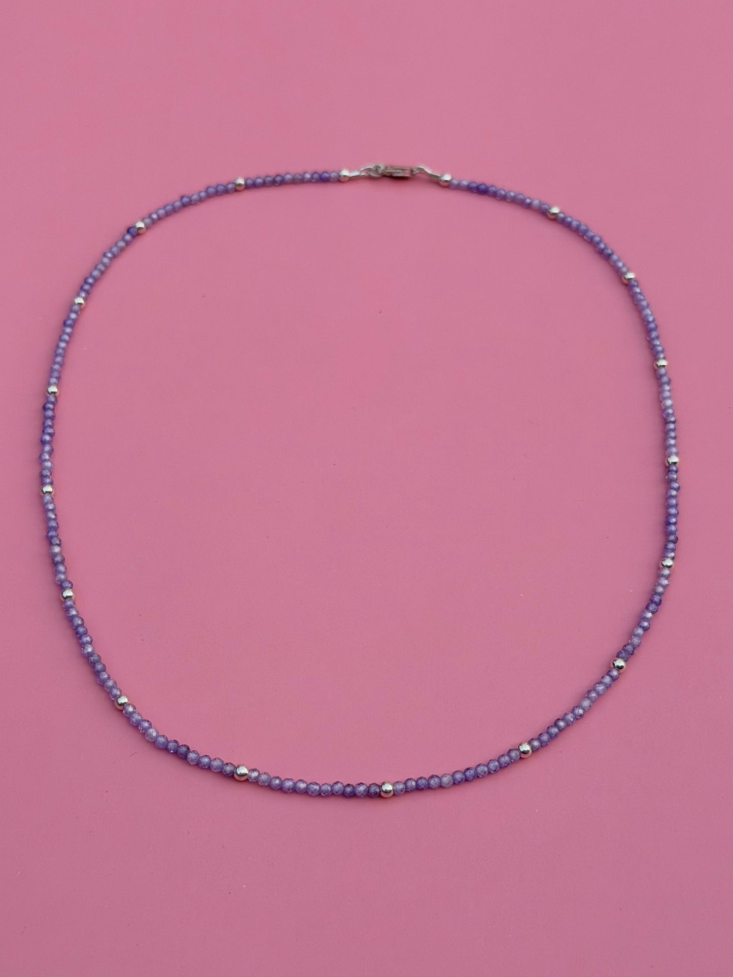 Lilac Zircon Dainty Strand