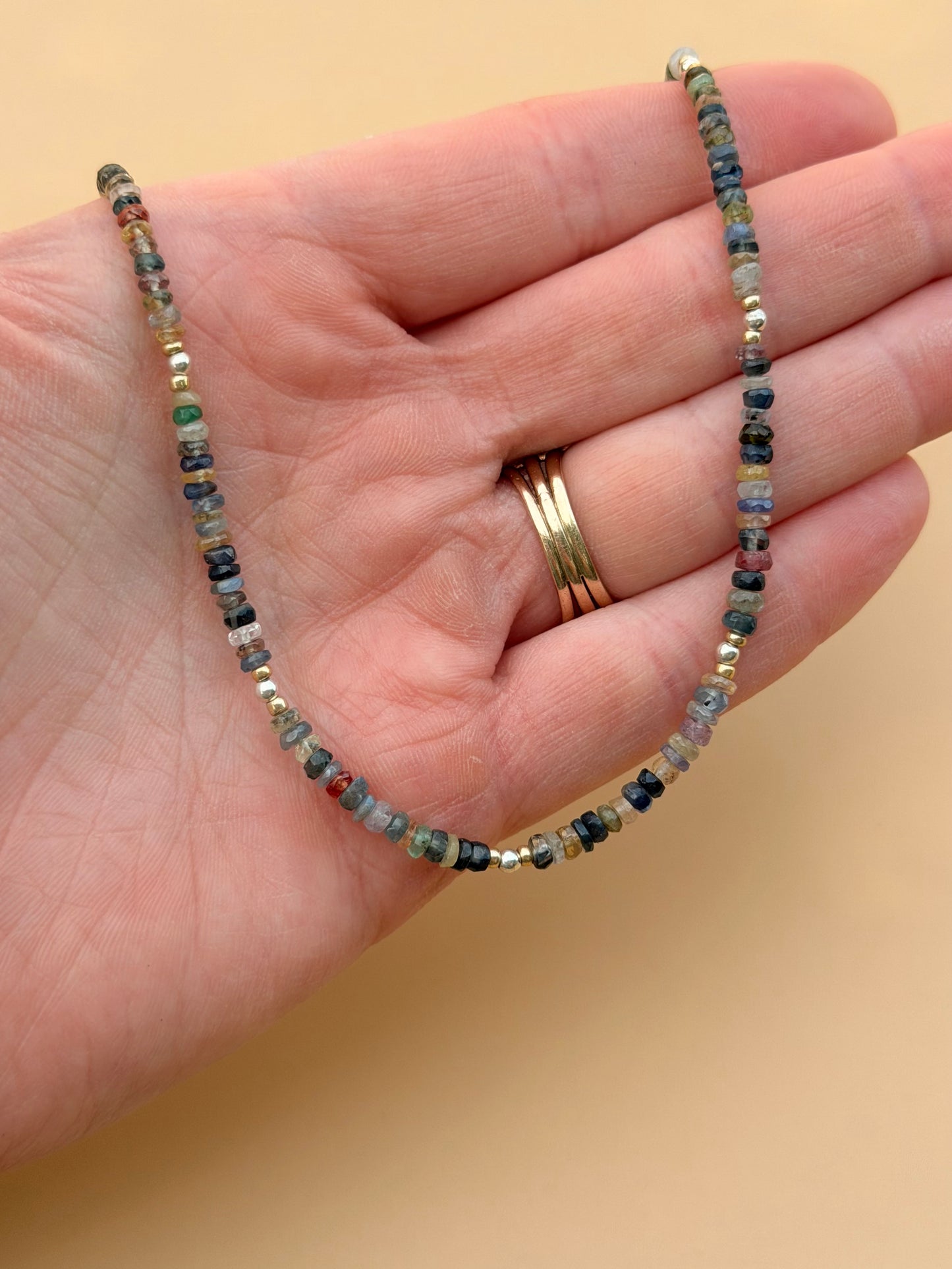 Rainbow Sapphire Strand