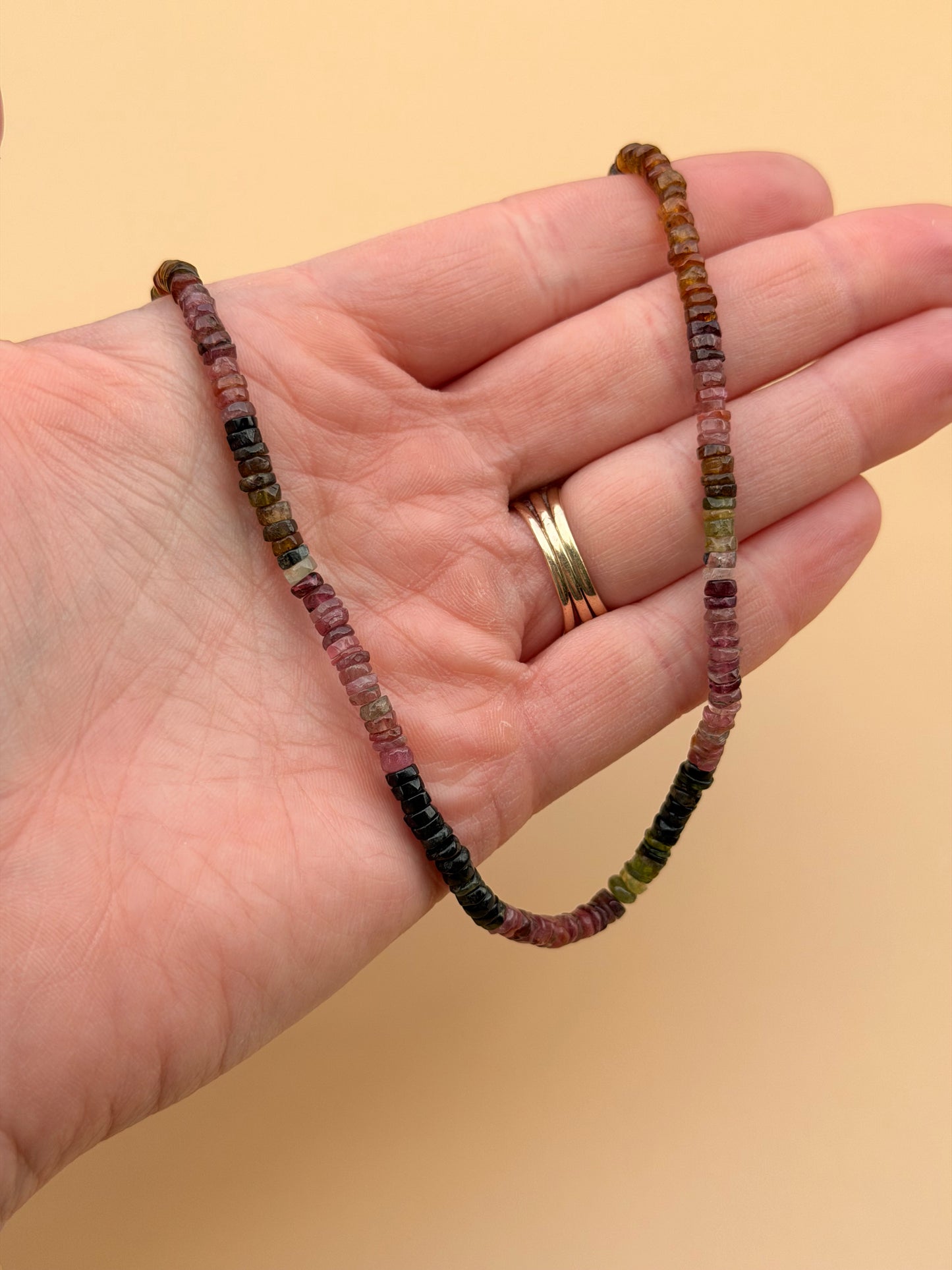 Watermelon Tourmaline Strand