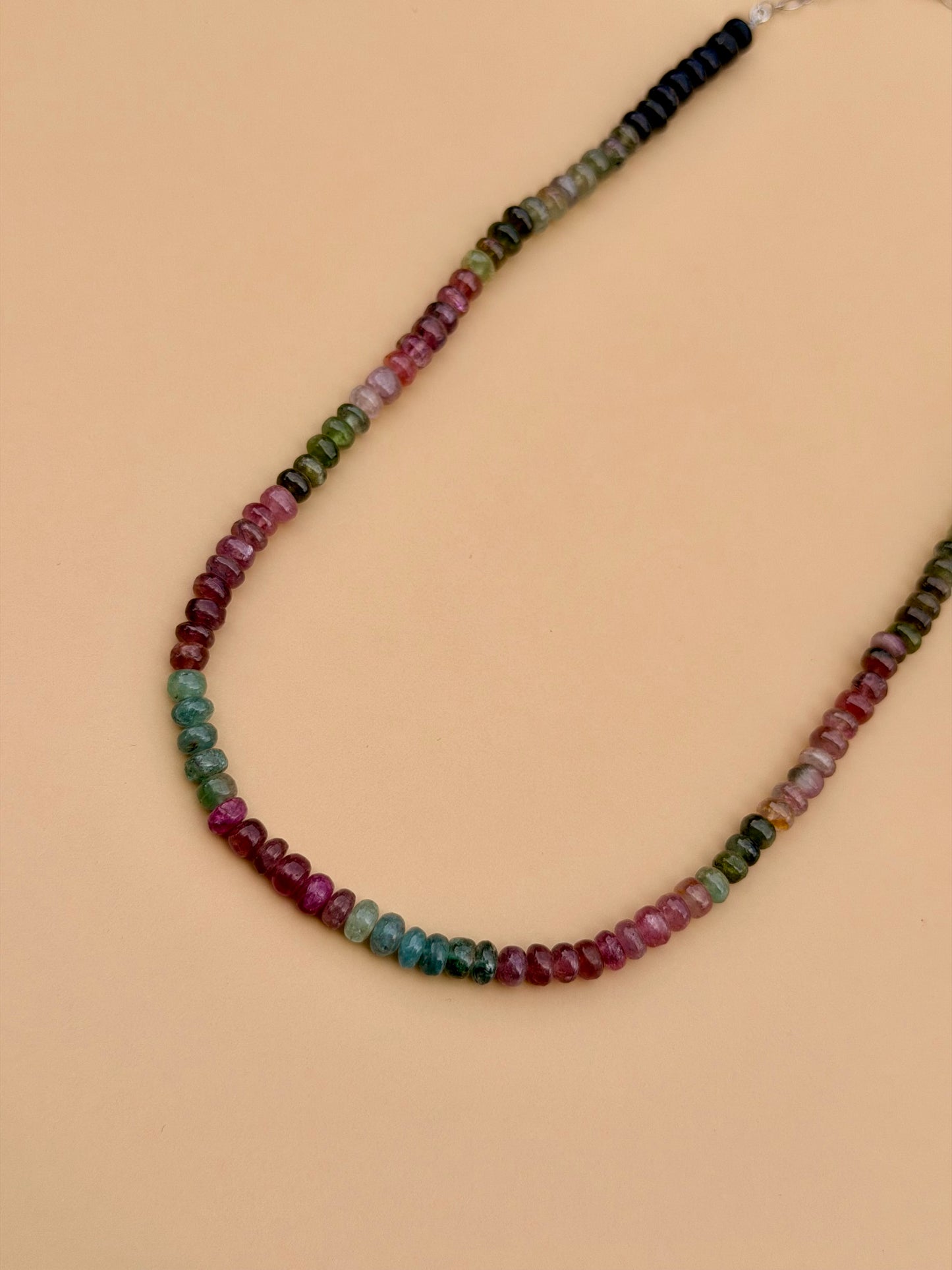Watermelon Tourmaline Necklace