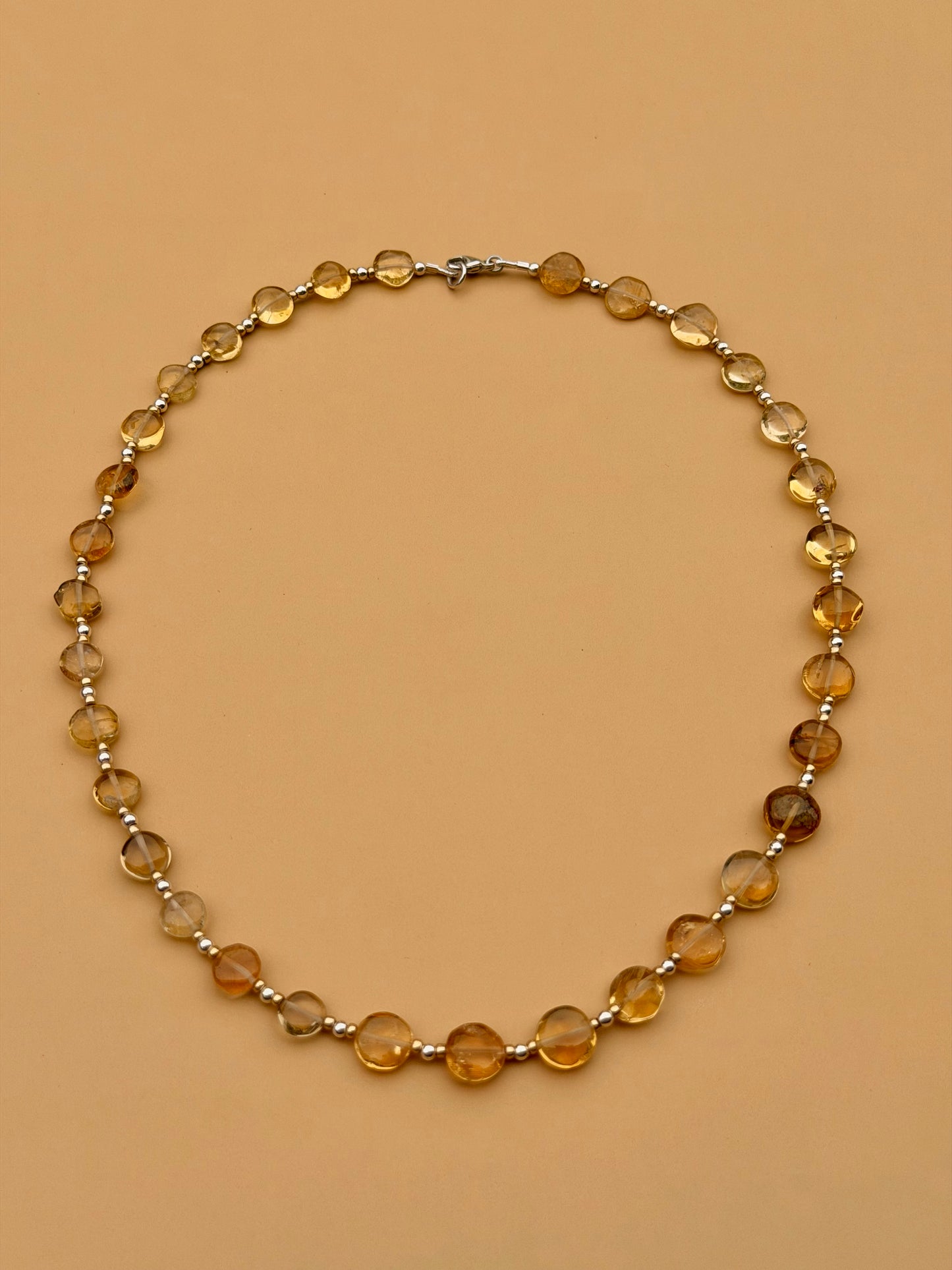 Two Tone Citrine Strand