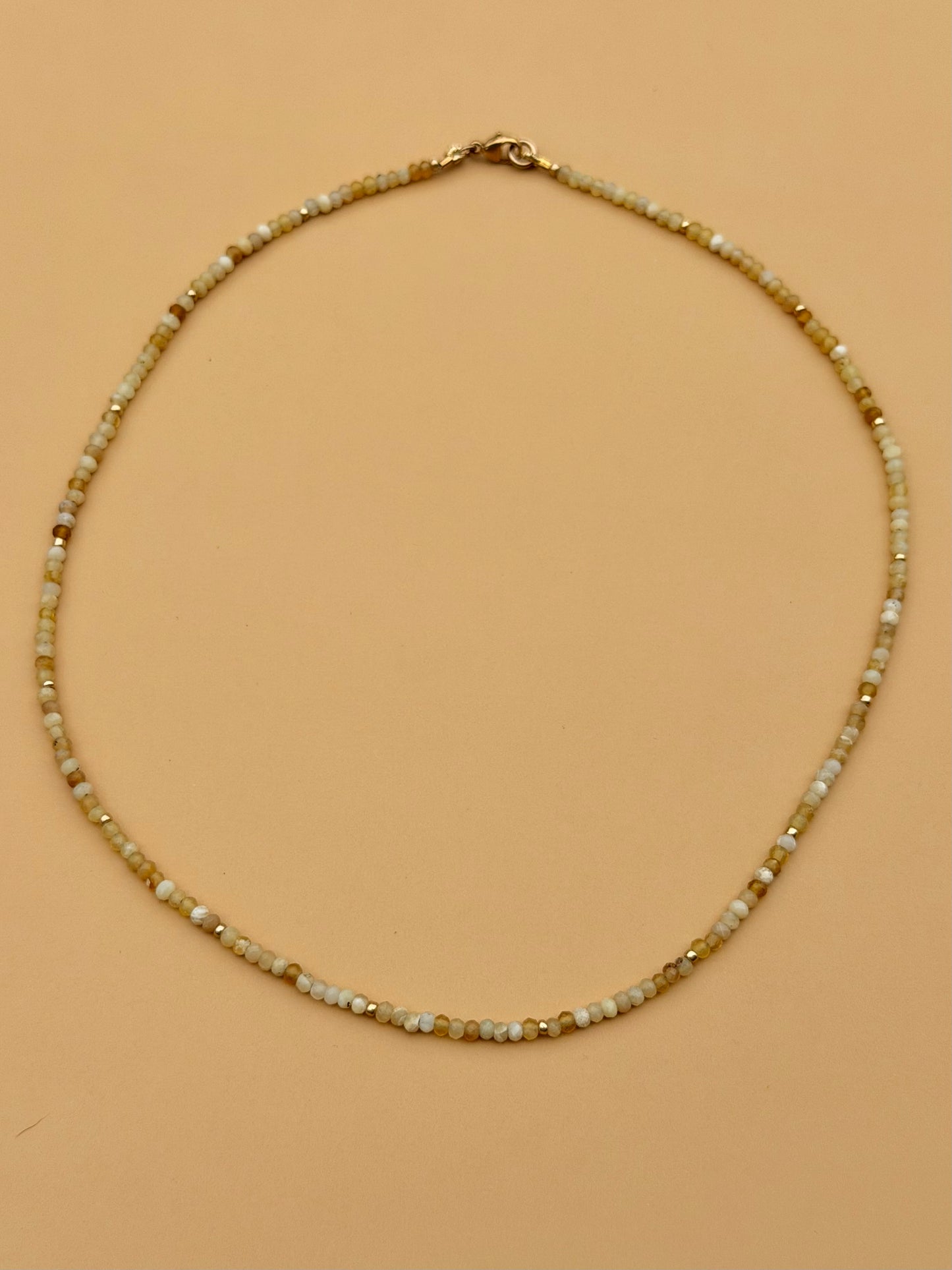 Yellow Garnet Strand