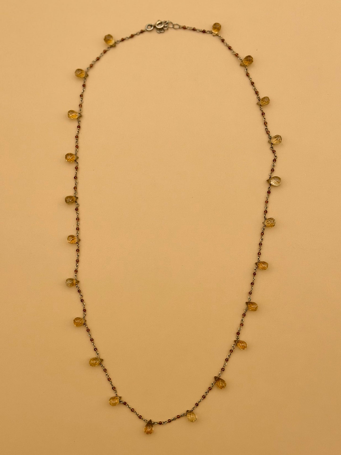 Vermeil Citrine Wired Strand