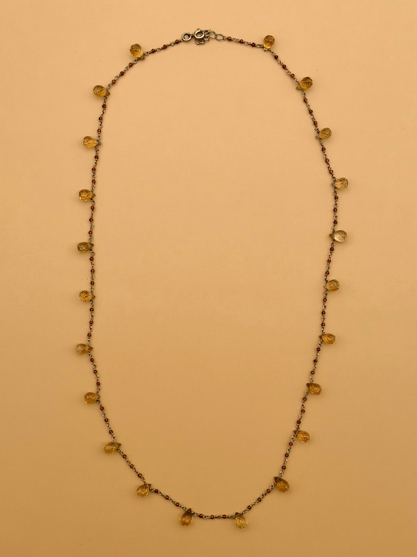 Vermeil Citrine Wired Strand