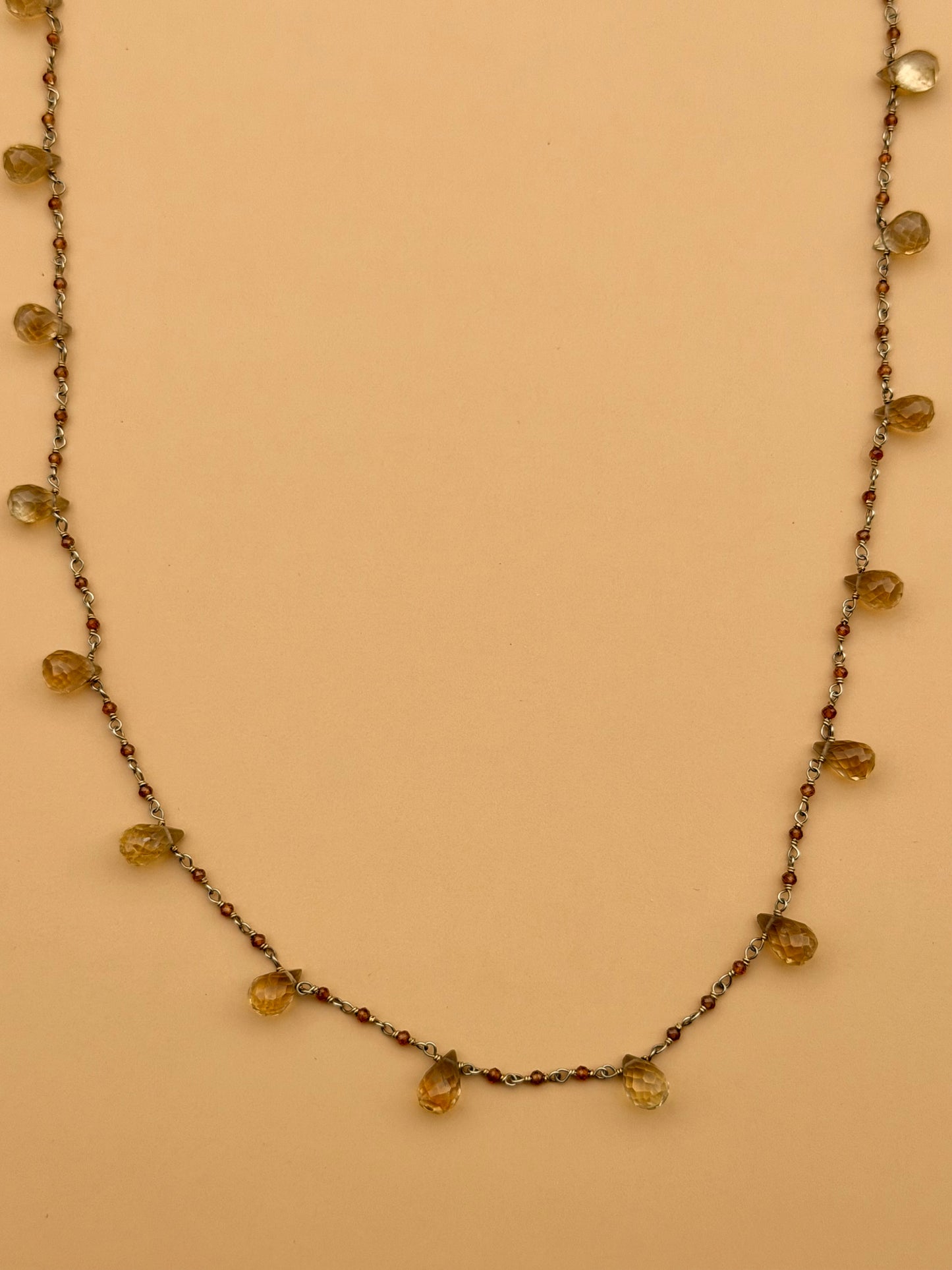Vermeil Citrine Wired Strand