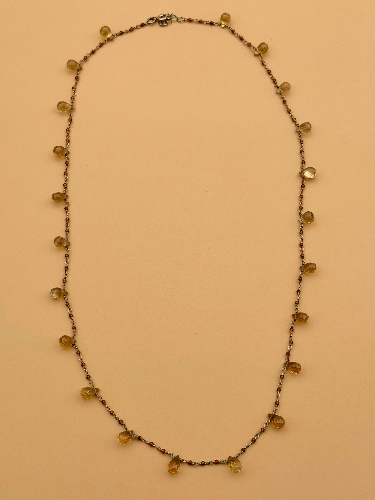 Vermeil Citrine Wired Strand