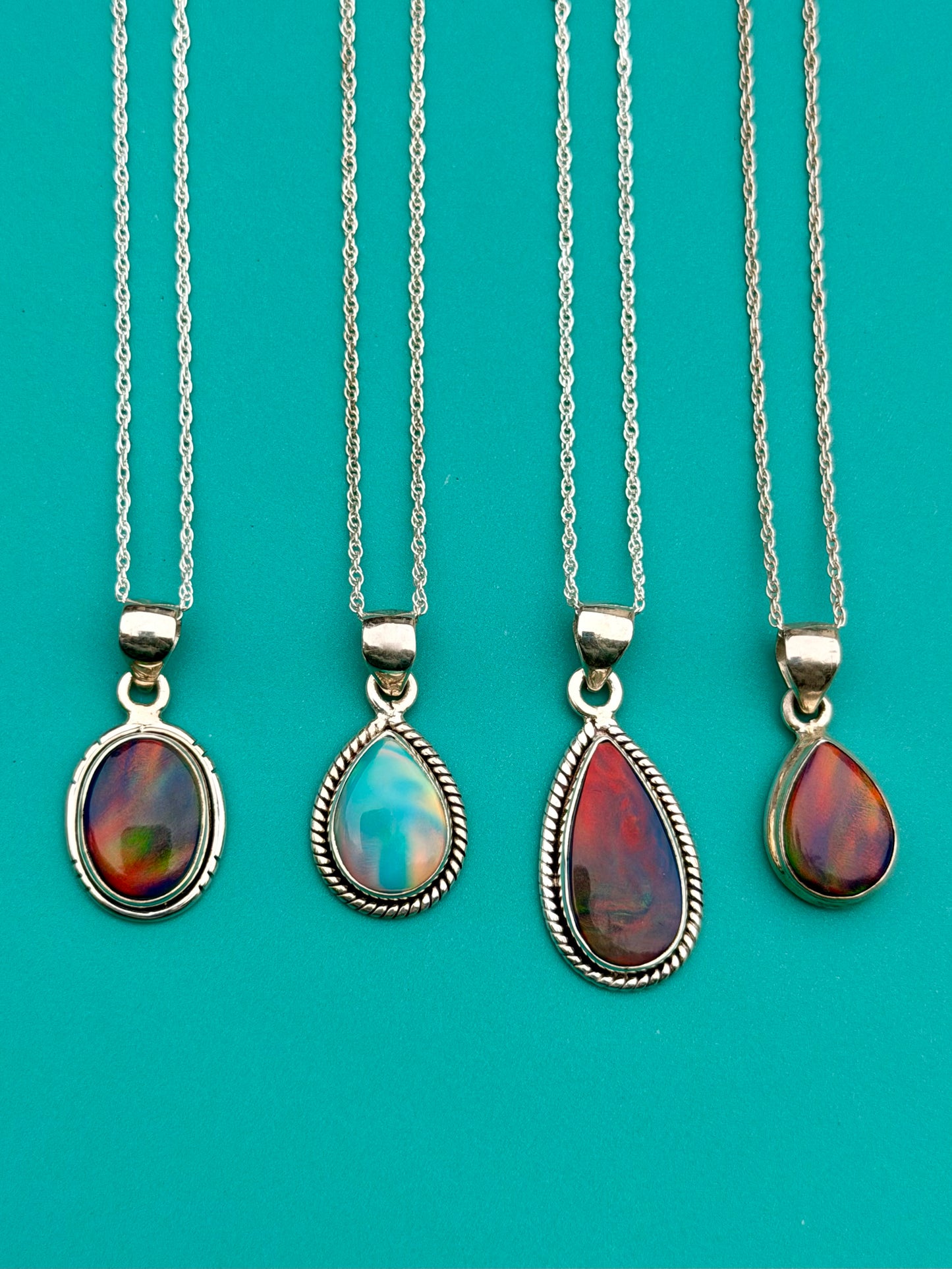Aurora Opal Necklace