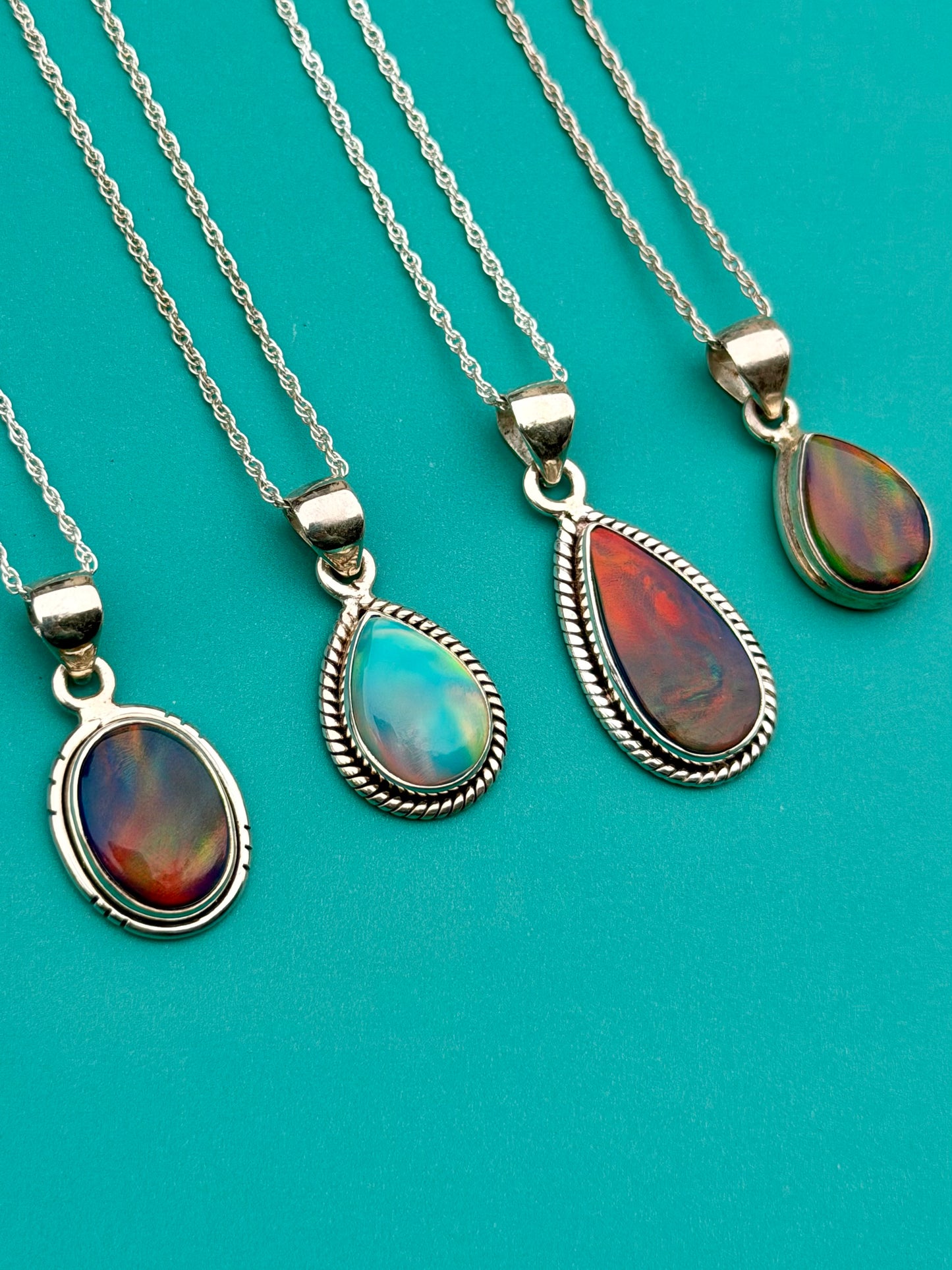 Aurora Opal Necklace