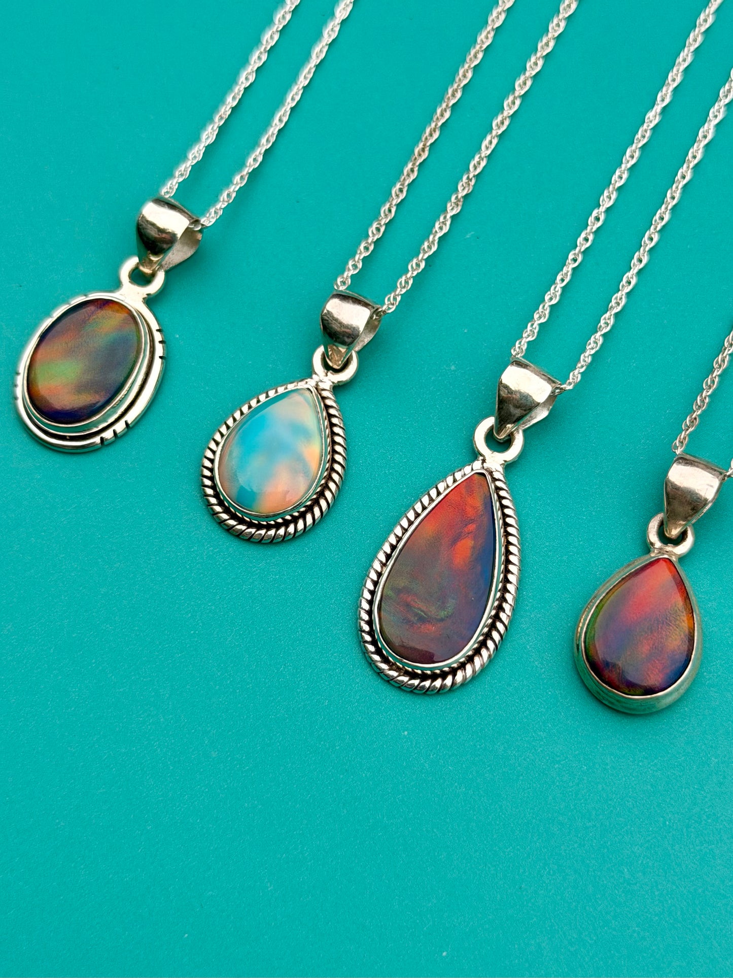 Aurora Opal Necklace