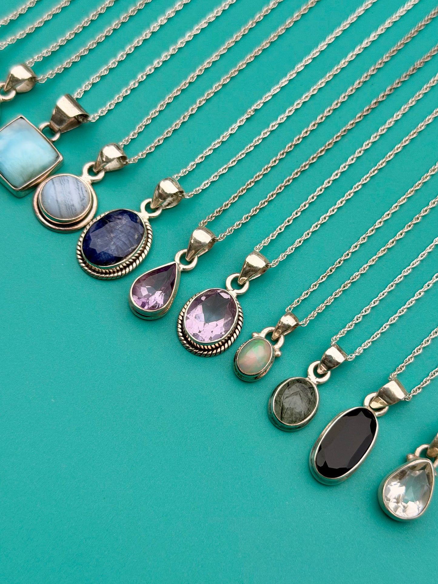 Faceted Quartz Everyday Stacker