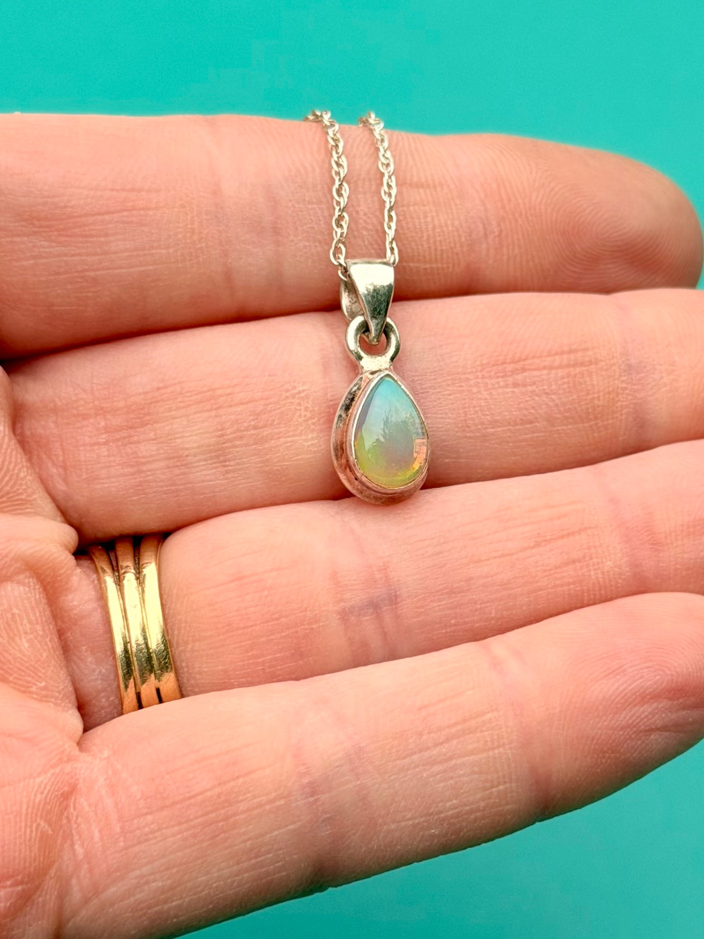 Ethiopian Opal Everyday Stacker