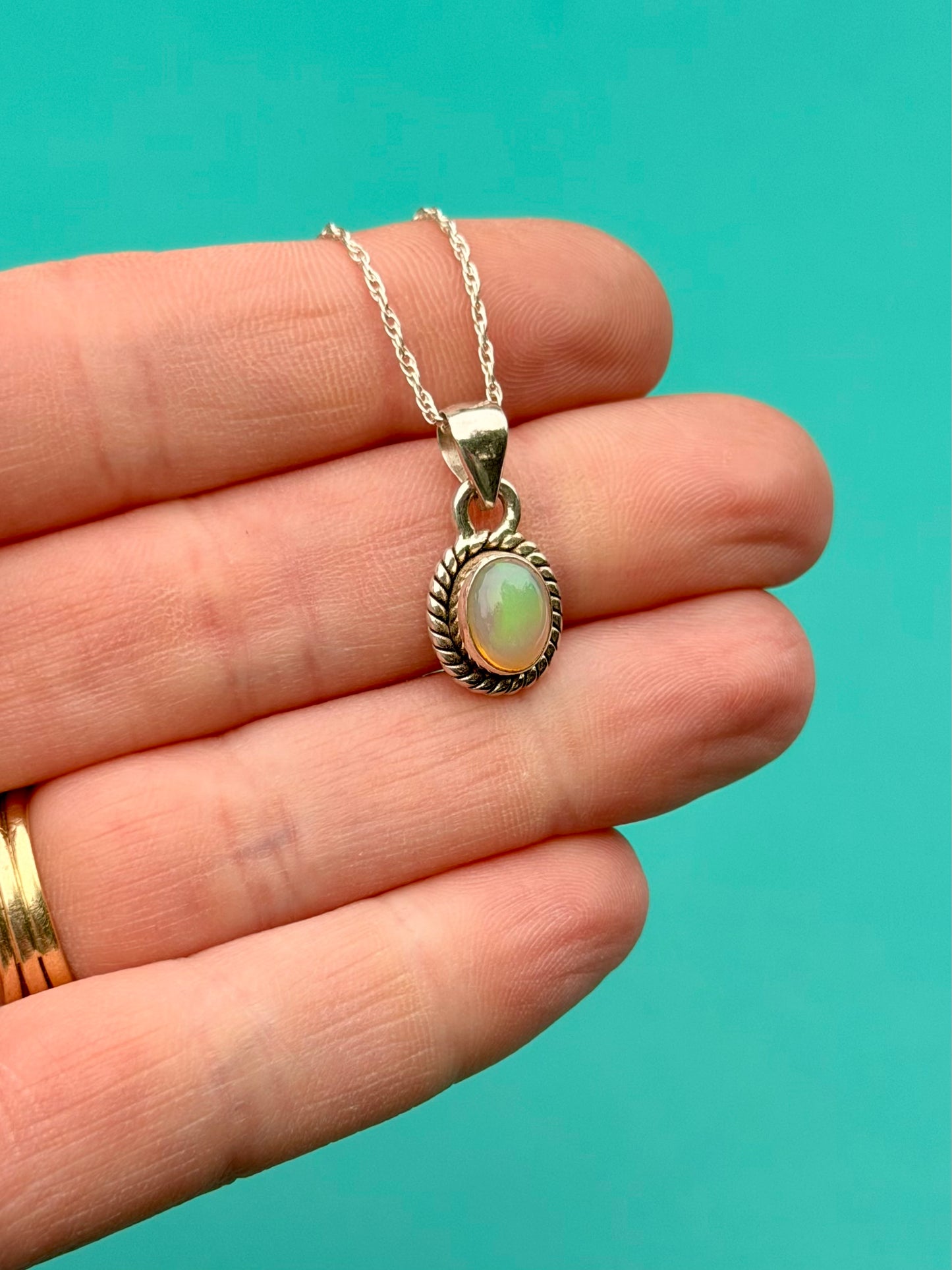 Ethiopian Opal Everyday Stacker