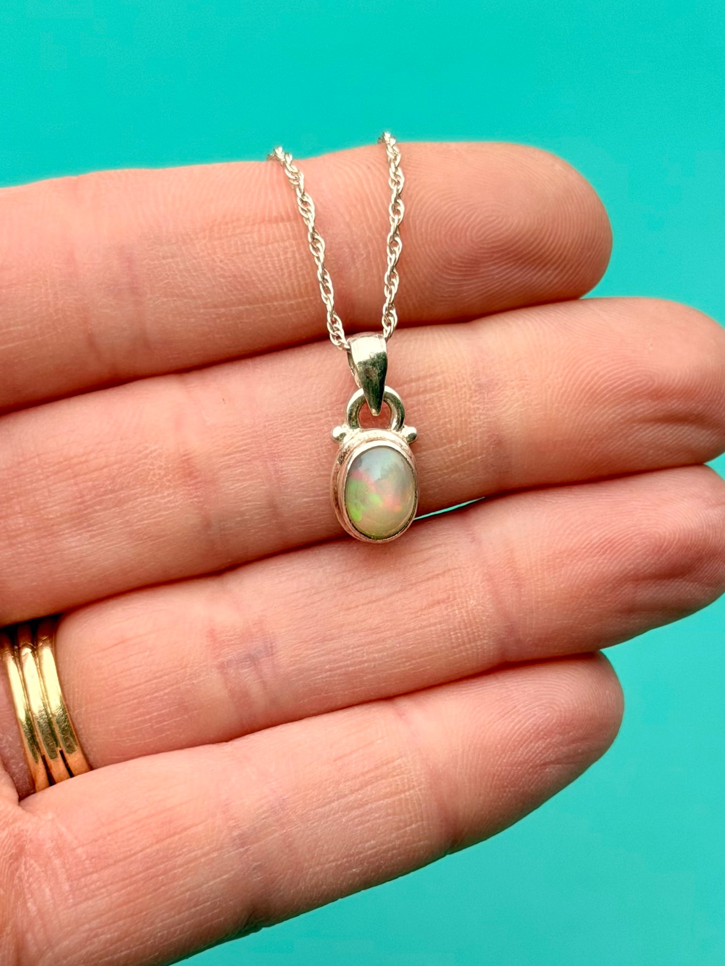 Ethiopian Opal Everyday Stacker