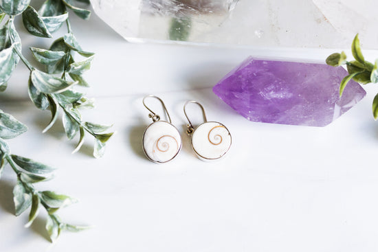 Ophelia Shiva Shell Earrings