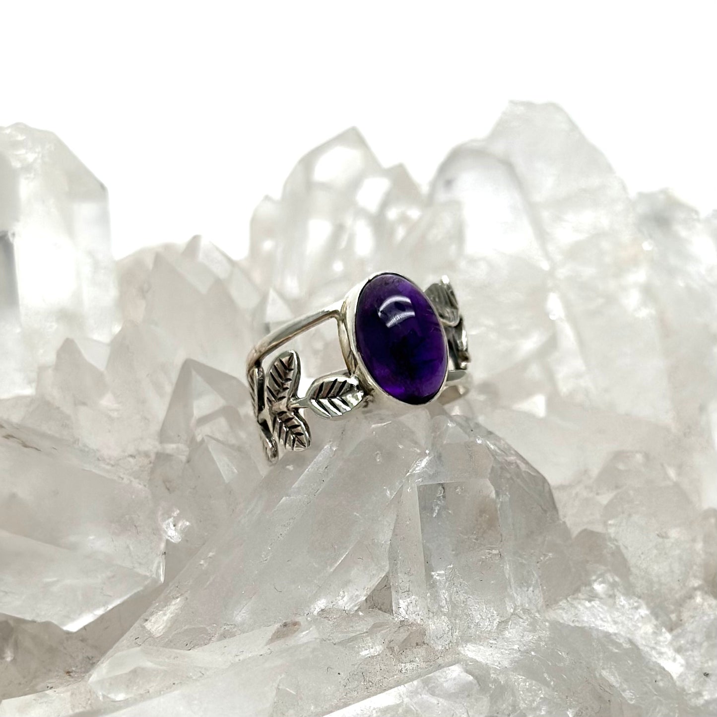 Eve Amethyst Ring Size 7.75