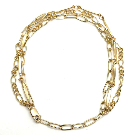 Lana Gold 3-Layer Chain Bracelet