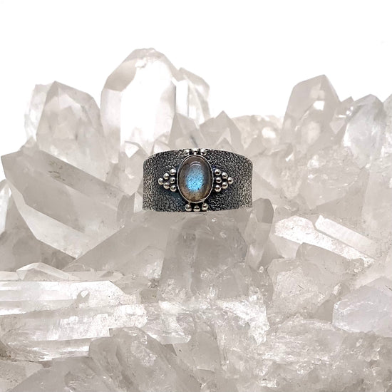 Thunderbird Labradorite Ring