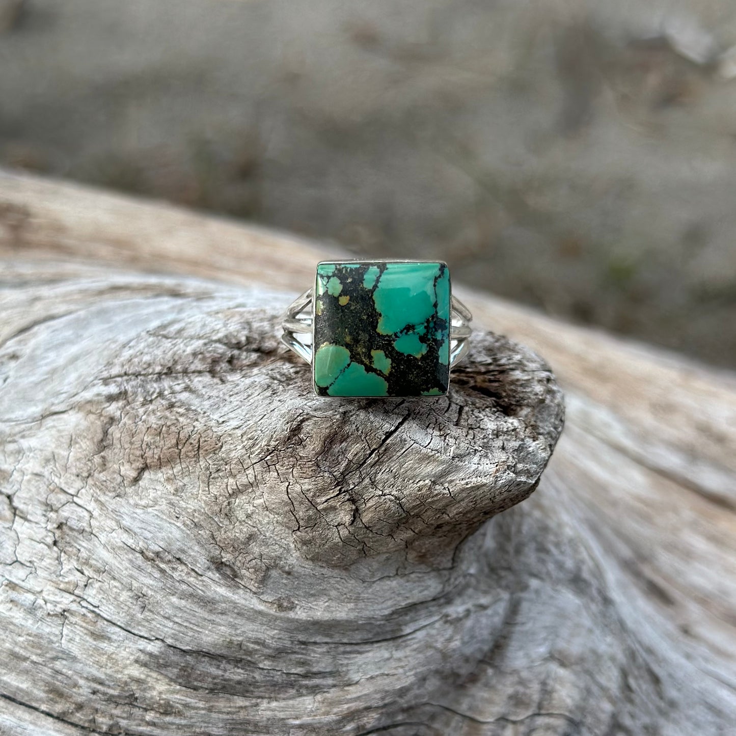 Riverside Turquoise Ring Size 8.5